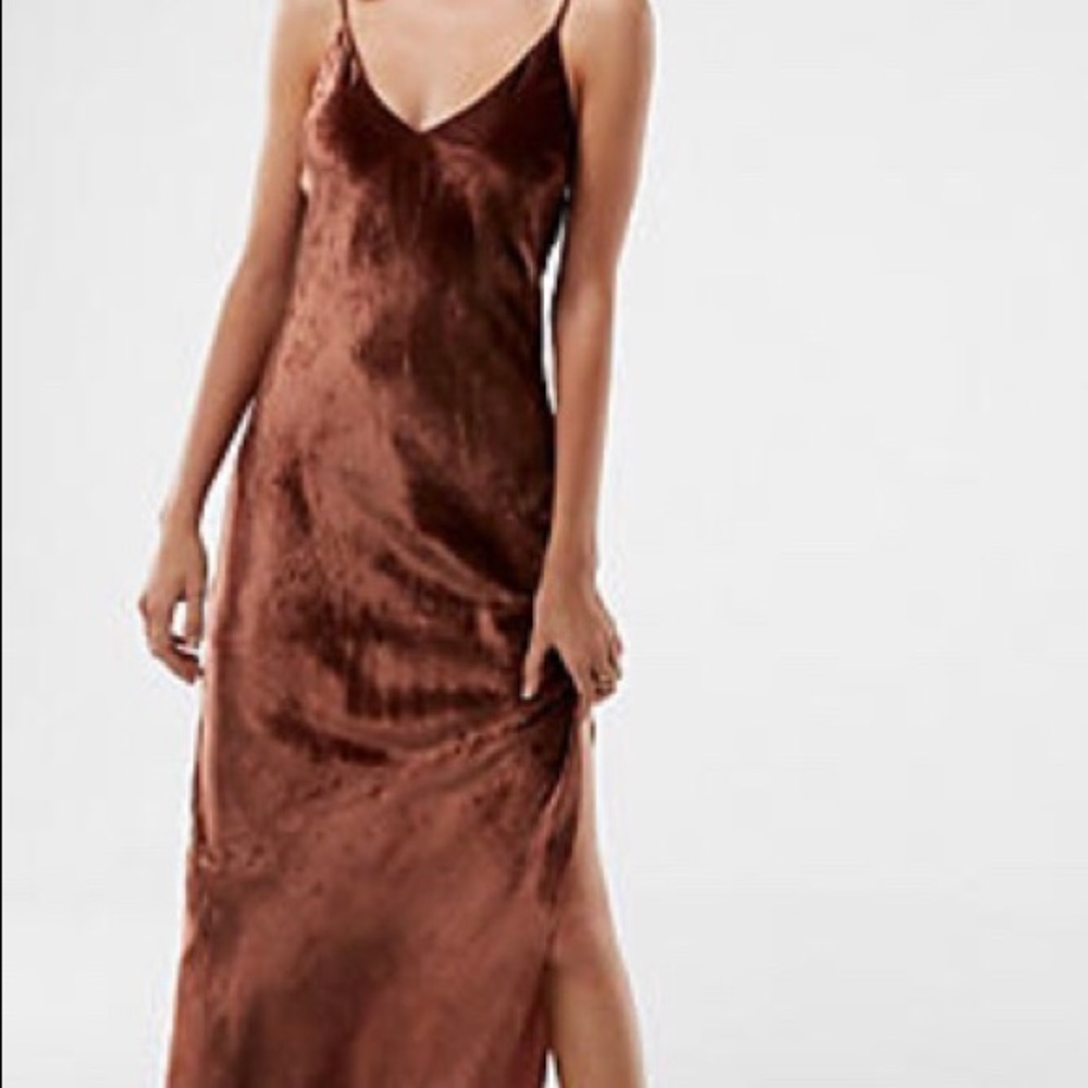 Velvet Maxi Dress Size Small